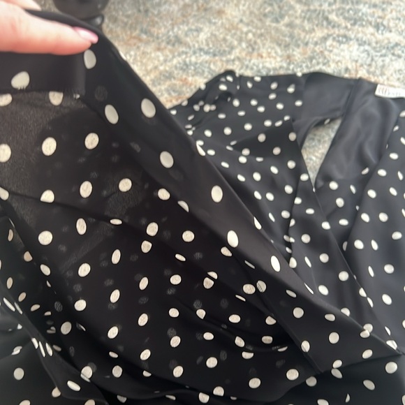 Red Valentino polka dot mini dress - Picture 9 of 11